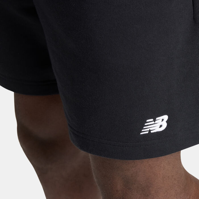 New Balance Men's French Terry Shorts Black image number 5