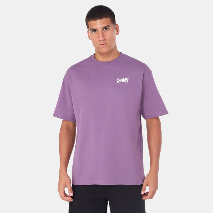 Vans Men's V Hand T-Shirt Purple image number 0
