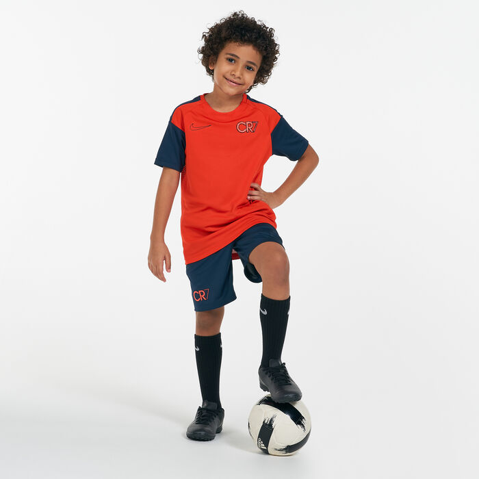 Nike Kids' Dri-FIT CR7 Shorts Blue image number 2