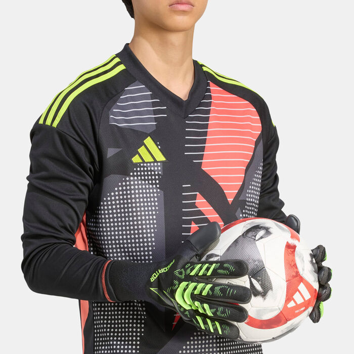 adidas Men's Predator Pro Football Goalkeeper Gloves Black adidas Men's Predator Pro Football Goalkeeper Gloves Black image number 5
