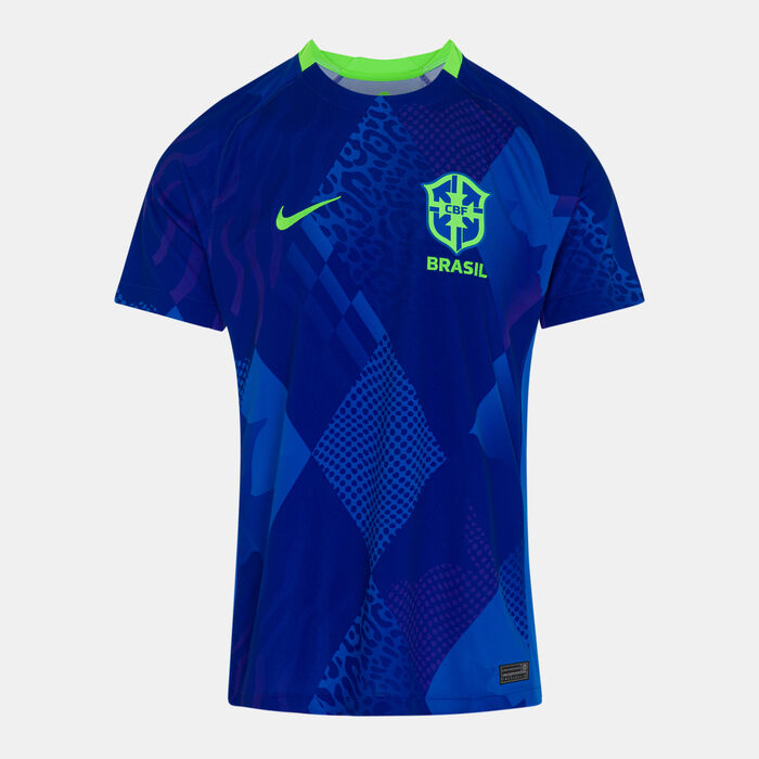 Nike Men's Brazil 2025 Away Replica Football Jersey (Women's Team) Blue Nike Men's Brazil 2025 Away Replica Football Jersey (Women's Team) Blue image number 0