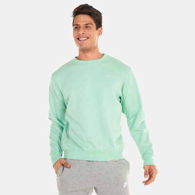 Nike Men’s Dri-FIT Standard Issue Basketball Sweatshirt Green