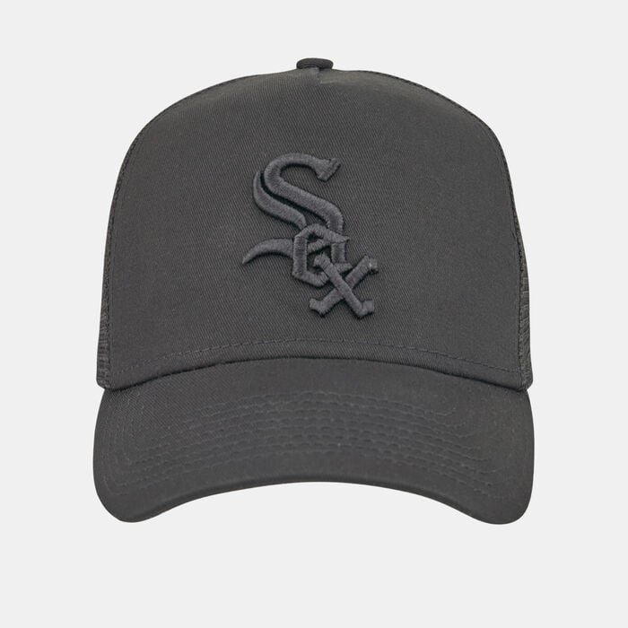 New Era Men's Chicago White Sox Tonal Mesh A-Frame Trucker Cap Black New Era Men's Chicago White Sox Tonal Mesh A-Frame Trucker Cap Black image number 0