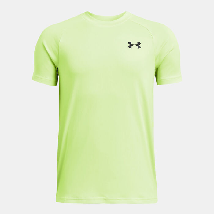 Under Armour Kids' UA Tech™ 2.0 Training T-Shirt (Older Kids) Green image number 0