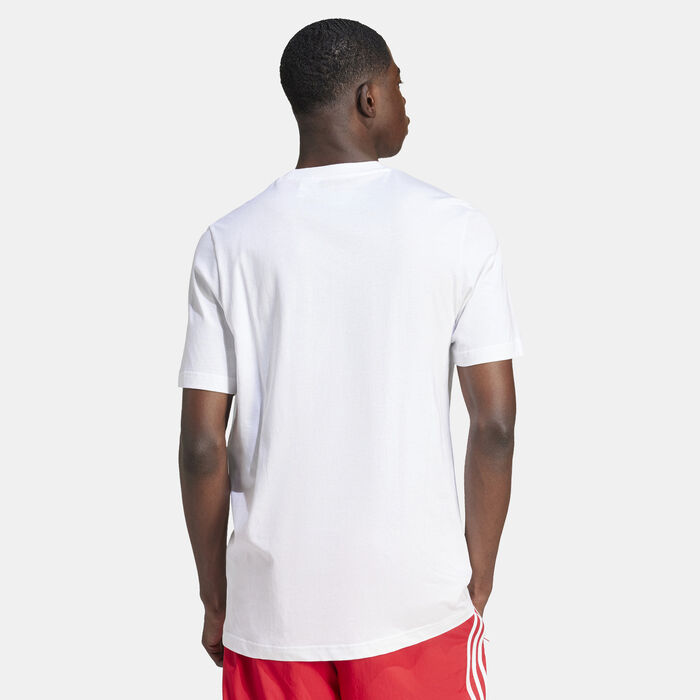 adidas Men's Spain DNA Graphic T-Shirt White adidas Men's Spain DNA Graphic T-Shirt White image number 1