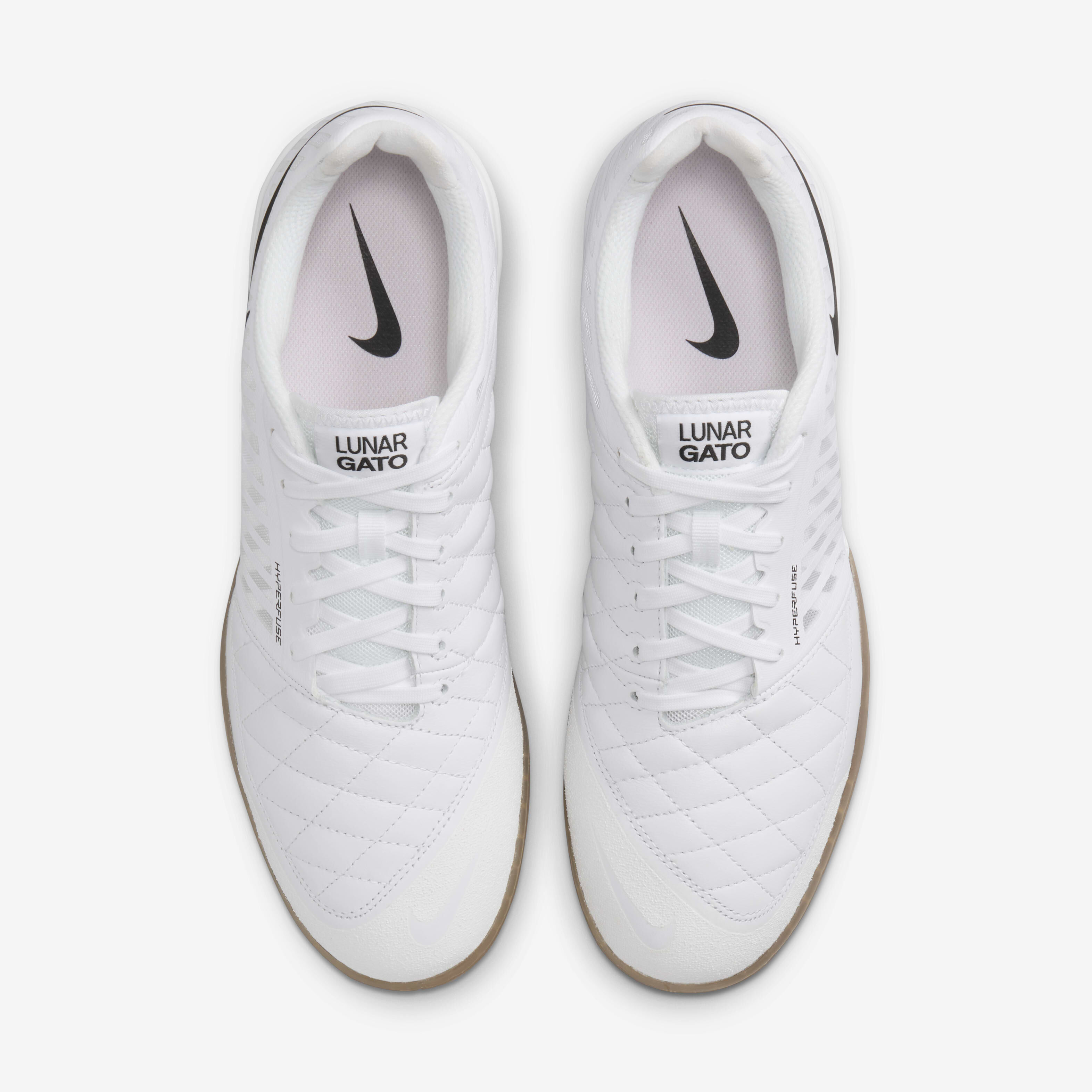 Lunar Gato II Indoor Court Football Shoes White Nike in KSA SSS