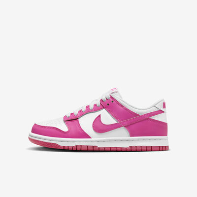 Nike Kids' Dunk Low Shoes Pink Nike Kids' Dunk Low Shoes Pink