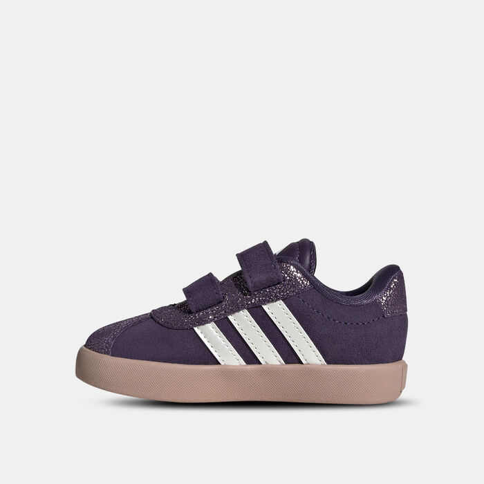 adidas Kids' VL Court 3.0 Shoes Purple adidas Kids' VL Court 3.0 Shoes Purple image number 2