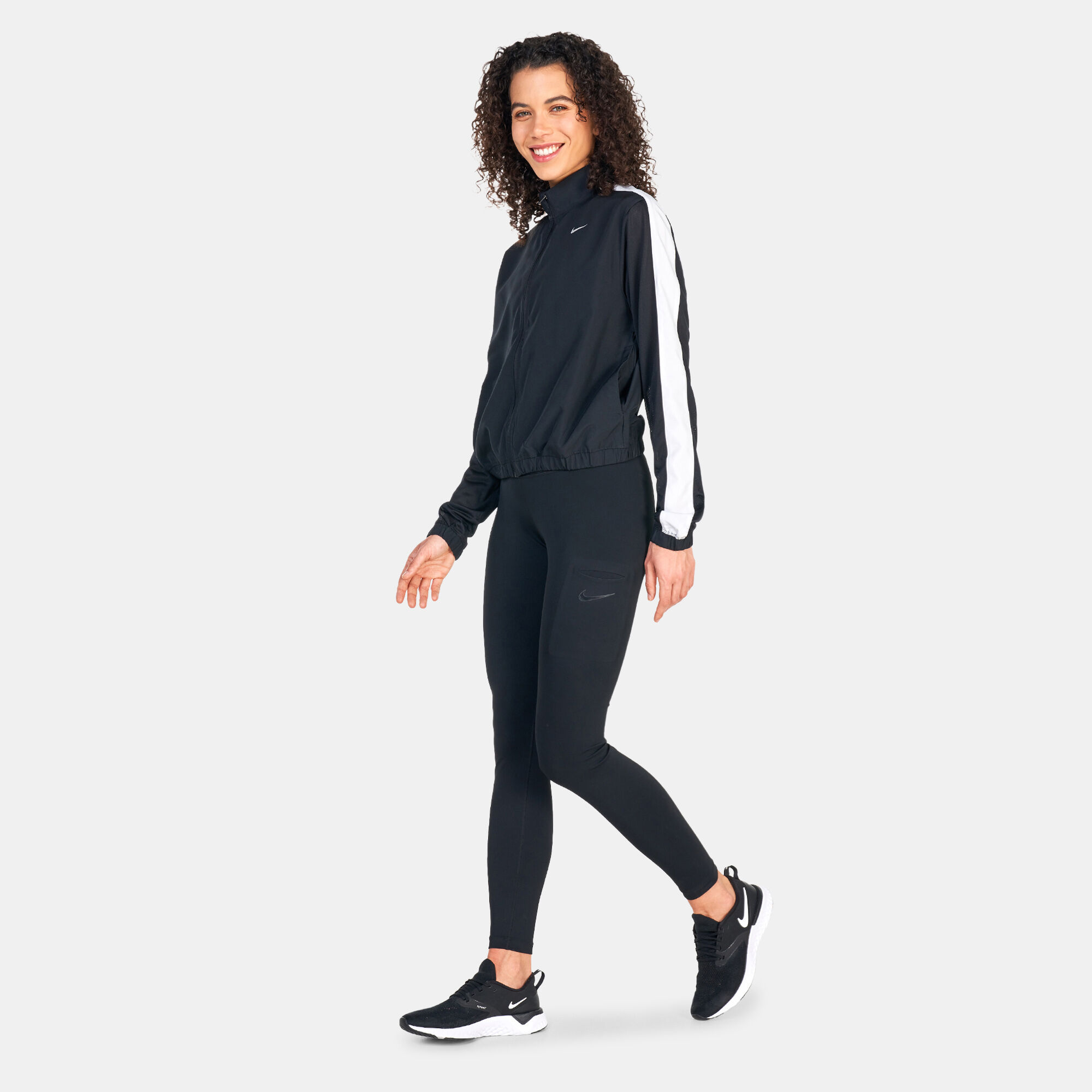 Shop Nike Women's Dri-FIT Swoosh Run Jacket Black Online in