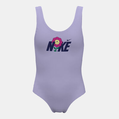 Nike Swim Kids' U-Back One-Piece Swimsuit Pink