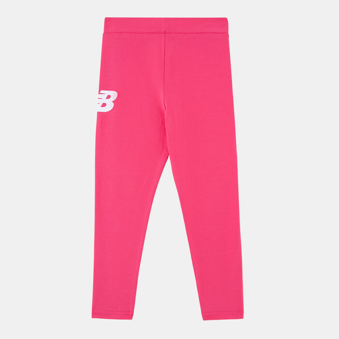 New Balance Kids' Graphic Leggings Pink New Balance Kids' Graphic Leggings Pink image number 1