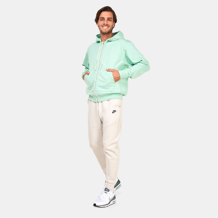 Nike Men's Dri-FIT Standard Issue Full-Zip Hoodie Green Nike Men's Dri-FIT Standard Issue Full-Zip Hoodie Green image number 2