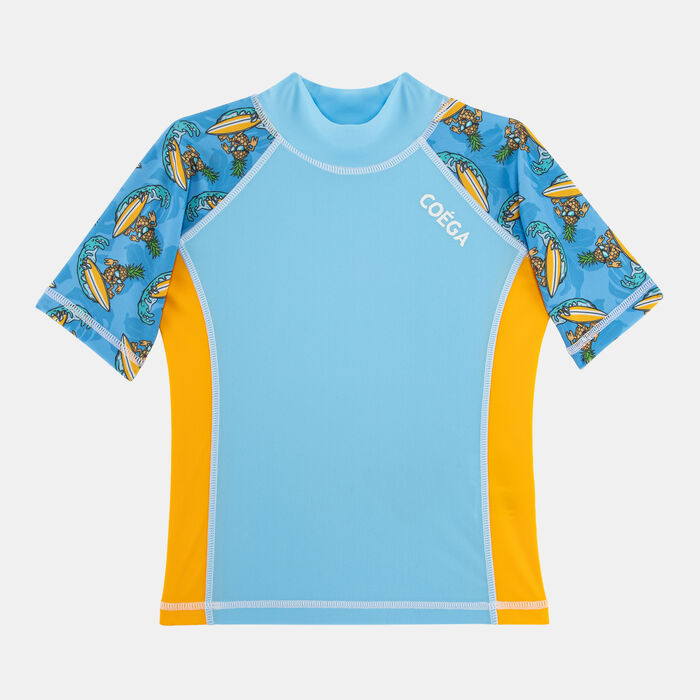 COEGA Kids' Swimming Rashguard Blue COEGA Kids' Swimming Rashguard Blue image number 0