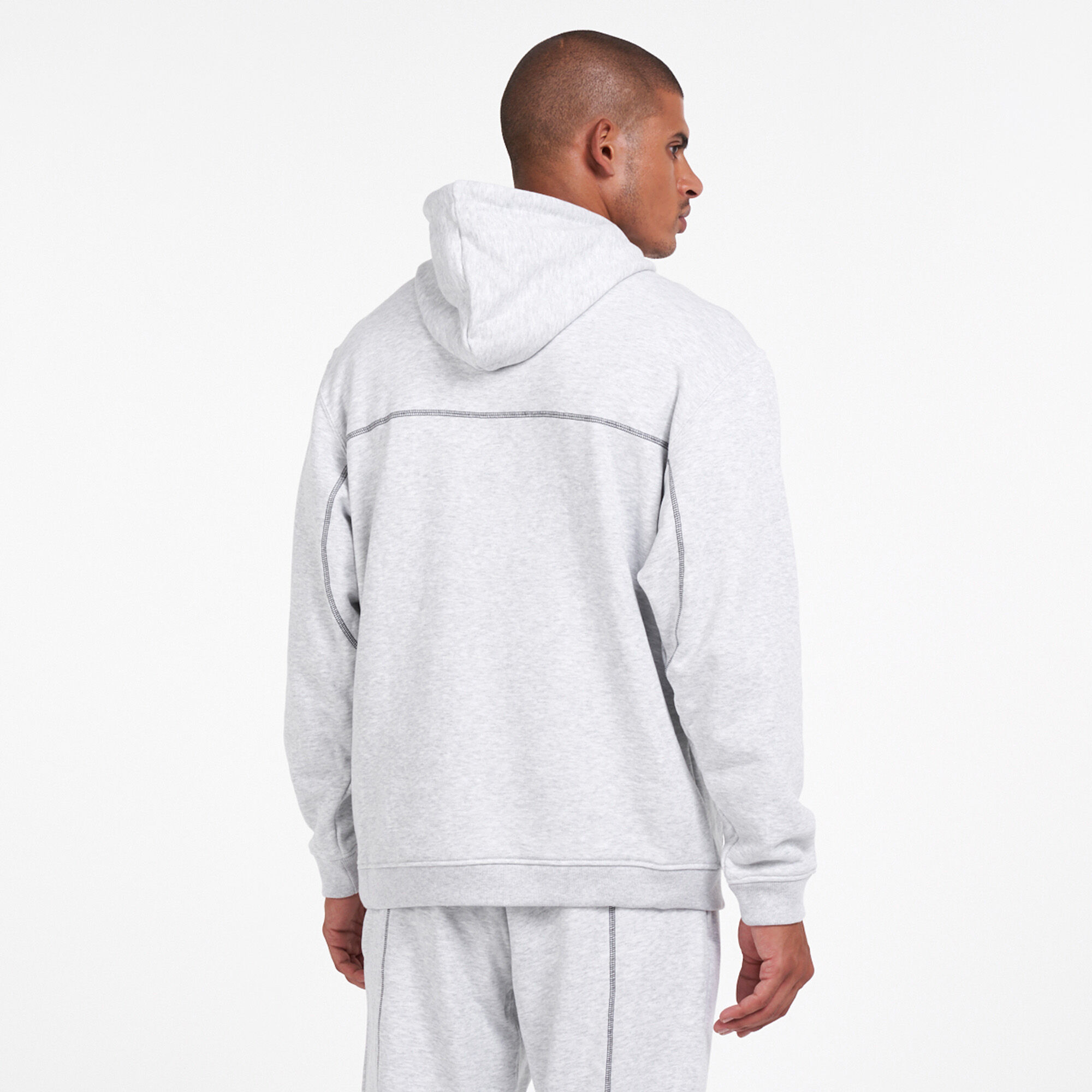 Adidas originals ryv discount hoodie in grey