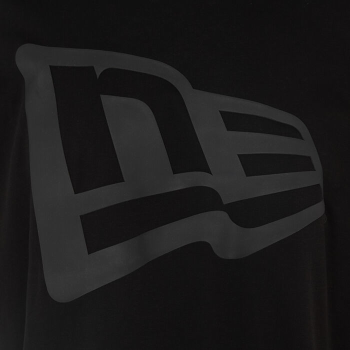 New Era Men's Flag T-Shirt Black New Era Men's Flag T-Shirt Black image number 2