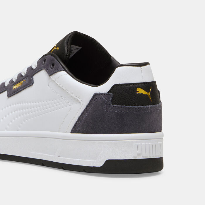 PUMA Men's Court Classic Lux SD Shoes White PUMA Men's Court Classic Lux SD Shoes White image number 5