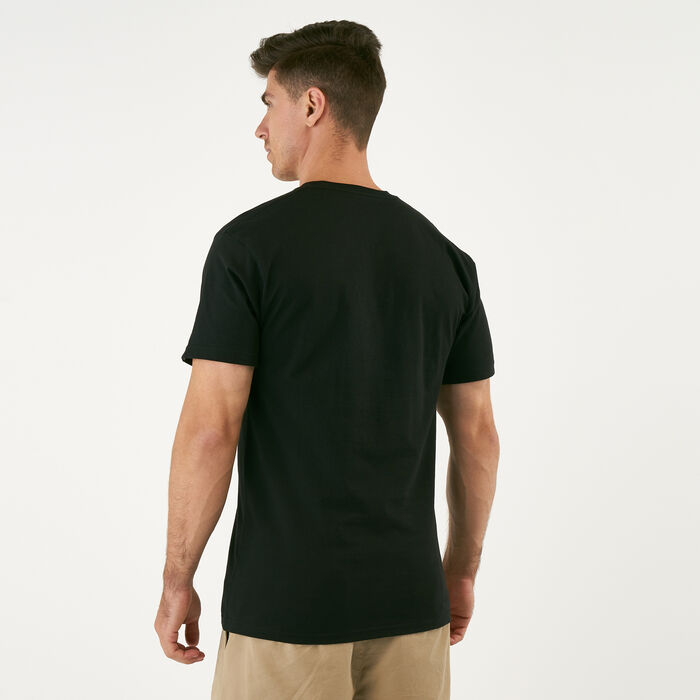 Vans Men's Chest Logo T-Shirt Black Vans Men's Chest Logo T-Shirt Black image number 1