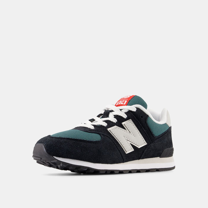 New Balance Kids' 574 Shoes Black New Balance Kids' 574 Shoes Black image number 2