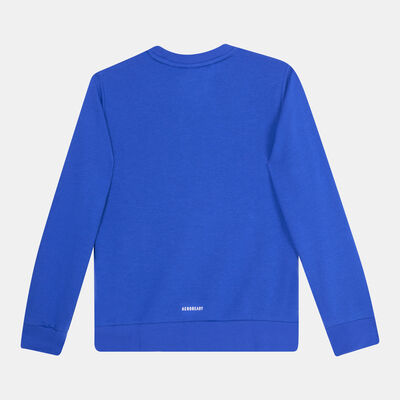 adidas Kids' Badge Of Sport Sweatshirt Blue