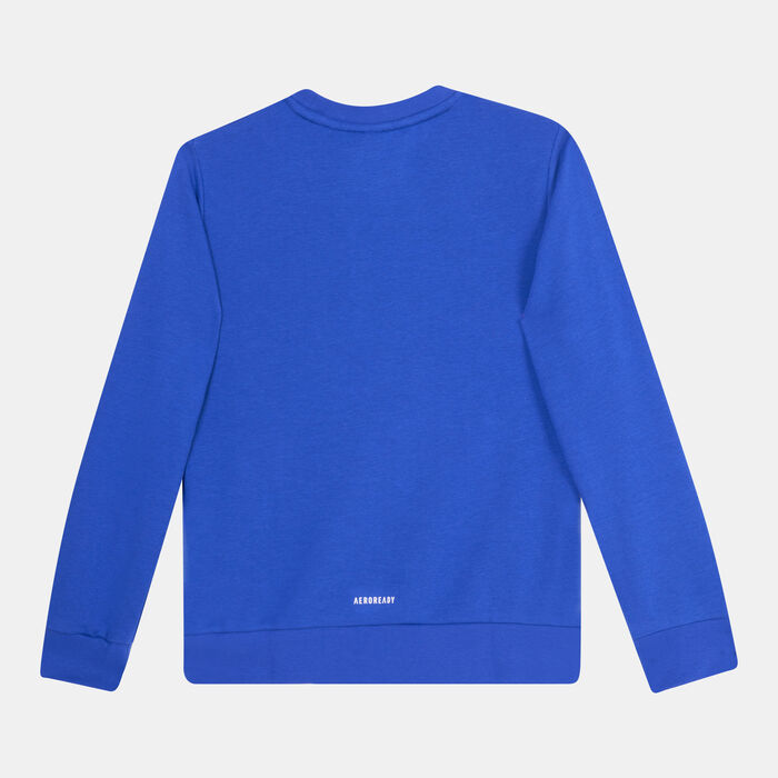 adidas Kids' Badge Of Sport Sweatshirt Blue image number 1