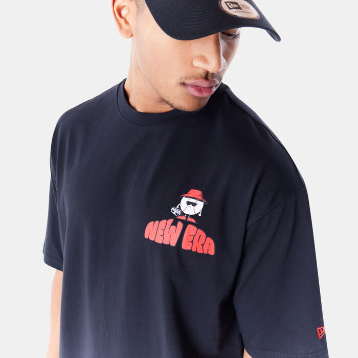 New Era Men's New York City Graphic T-Shirt Black New Era Men's New York City Graphic T-Shirt Black image number 2