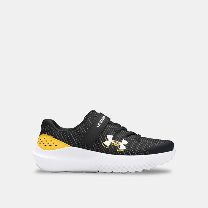 Under Armour Kids' Surge 4 AC Running Shoes Black Under Armour Kids' Surge 4 AC Running Shoes Black image number 0