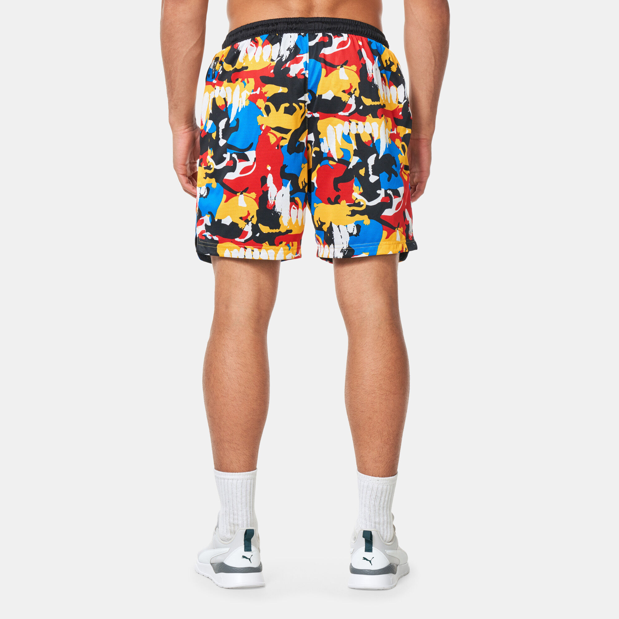 Men s Winners Circle Basketball Shorts Black PUMA in KSA SSS