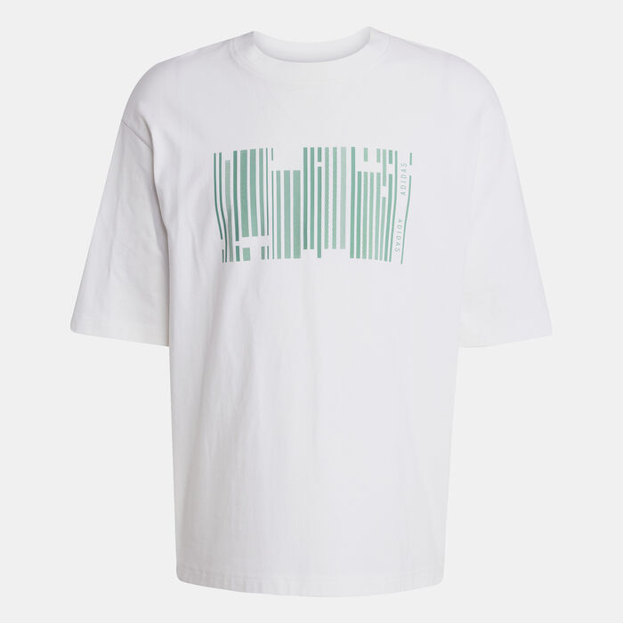 adidas Kids' Emerging Harmony Graphic T-Shirt White adidas Kids' Emerging Harmony Graphic T-Shirt White image number 0