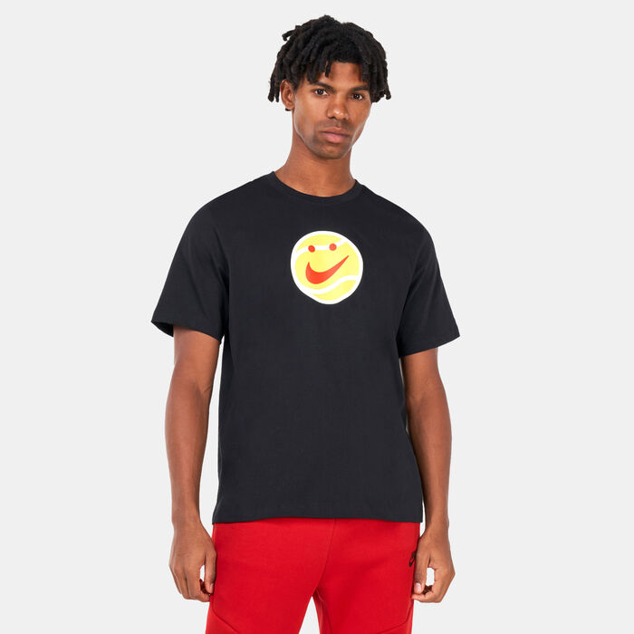 Nike Men's Court Tennis T-Shirt Black image number 0
