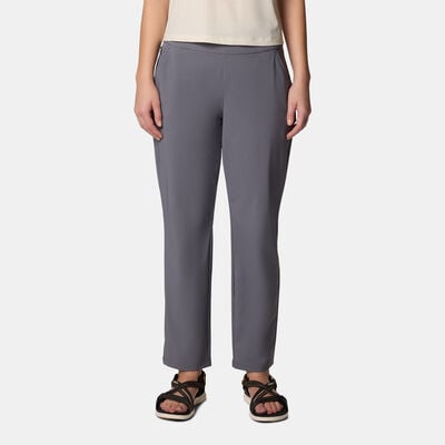 Columbia Women's All Seasons Hiking Pull-On Pants Grey Columbia Women's All Seasons Hiking Pull-On Pants Grey