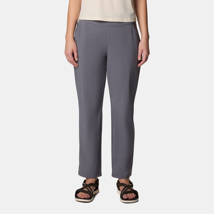 Columbia Women's All Seasons Hiking Pull-On Pants Grey Columbia Women's All Seasons Hiking Pull-On Pants Grey image number 0