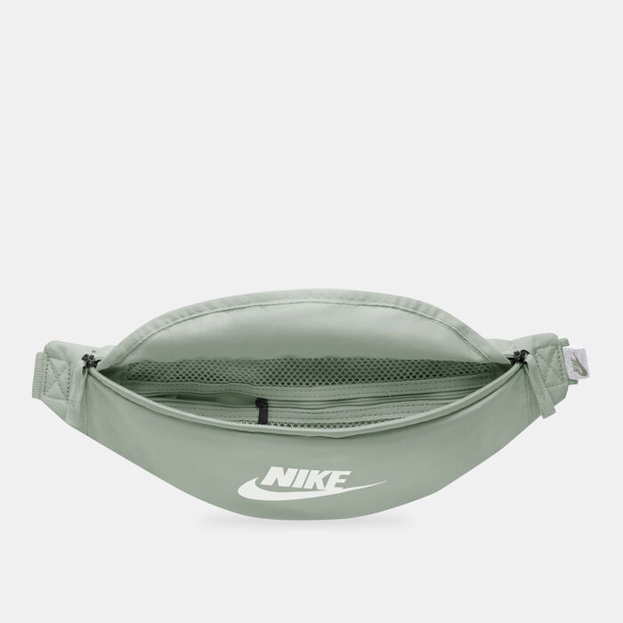 Nike Heritage Waist Bag Green Nike Heritage Waist Bag Green image number 3