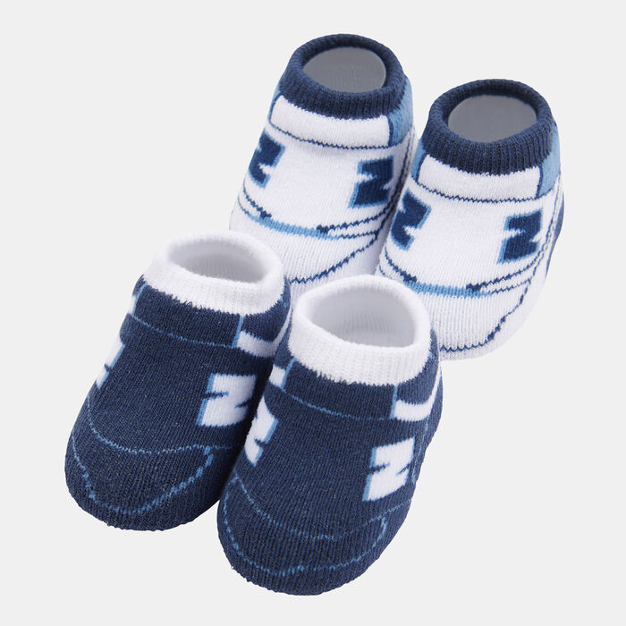 New Balance Kids' Classic Booties (2 Pairs) Blue image number 0