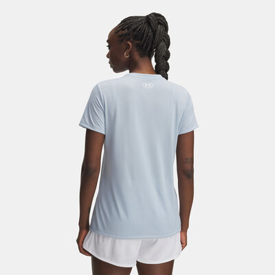 Under Armour Women's UA Tech V-Neck T-Shirt Blue