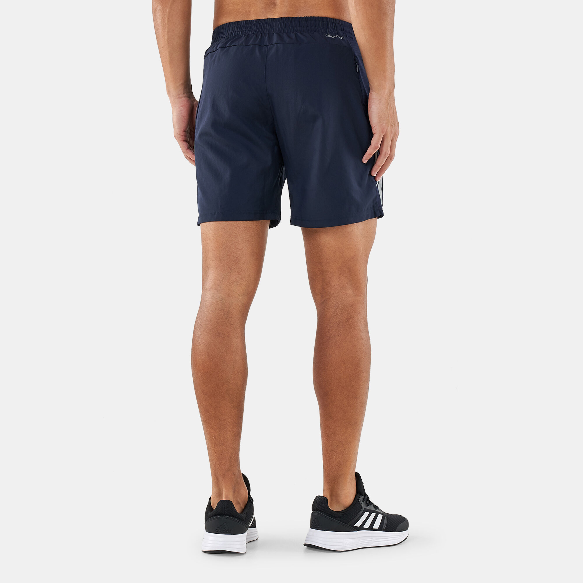 Guys in adidas shorts top