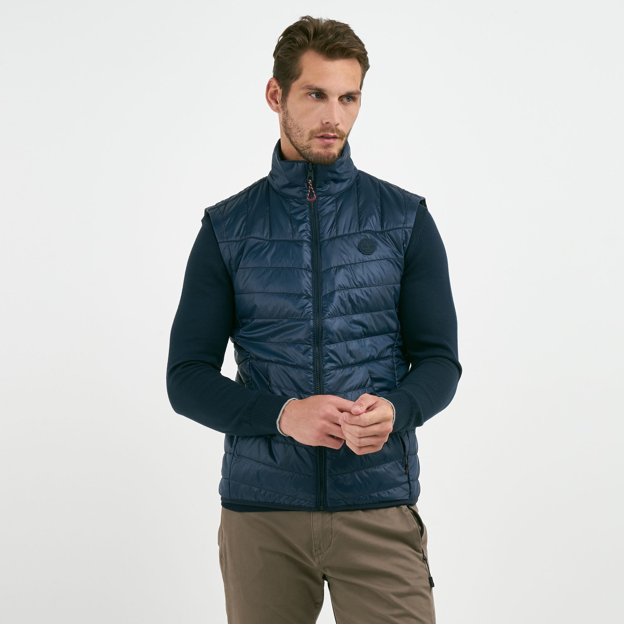 Buy Timberland Men s Syke Peak Vest Jacket Blue in KSA SSS