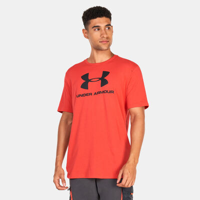 Under Armour Men's Sportstyle Logo T-Shirt Red