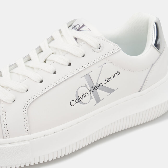 Calvin Klein Women's Monochrome Platform Shoe White Calvin Klein Women's Monochrome Platform Shoe White image number 4