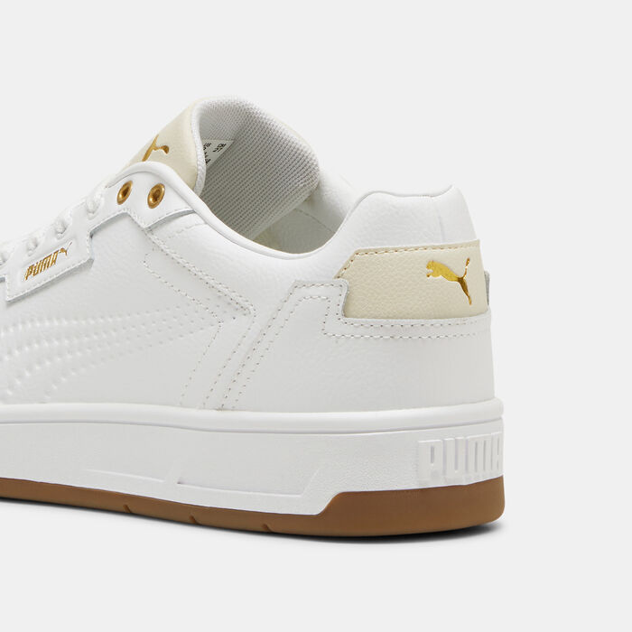 PUMA Men's Court Classic Lux Shoes White PUMA Men's Court Classic Lux Shoes White image number 5