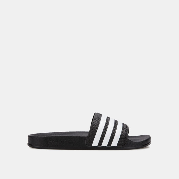 adidas Originals Kids' Adilette Slides (Older Kids) Black adidas Originals Kids' Adilette Slides (Older Kids) Black image number 1