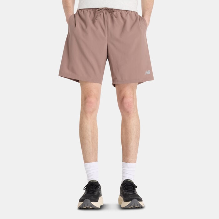 New Balance Men's Sport Essential Running Shorts Beige New Balance Men's Sport Essential Running Shorts Beige image number 0