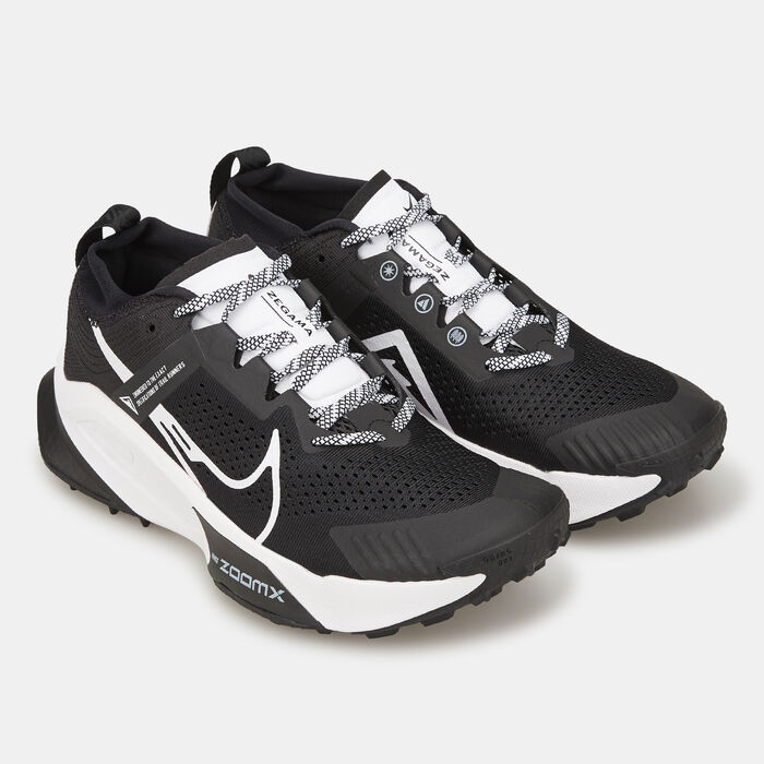 Nike Men’s ZoomX Zegama Trail-Running Shoe Black image number 2
