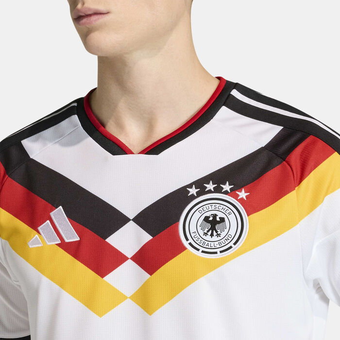 adidas Men's Germany 2026 Home Replica Football Jersey White image number 3