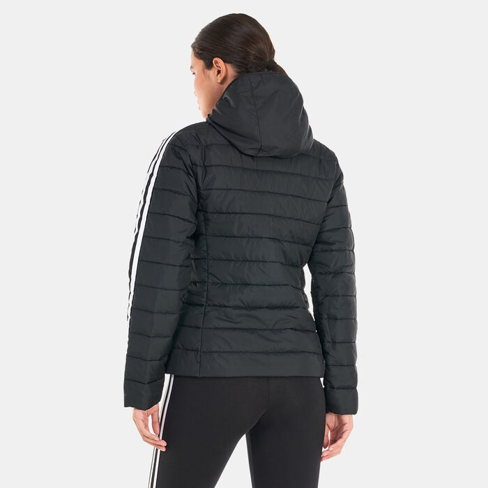 adidas Originals Women's Hooded Premium Slim Jacket Black image number 1