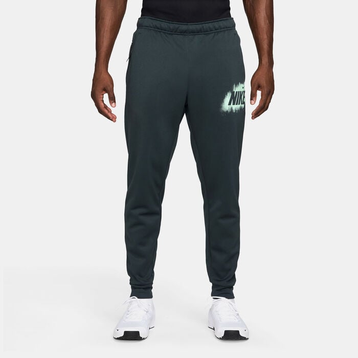 Nike Men's Therma-FIT Fleece Joggers Green Nike Men's Therma-FIT Fleece Joggers Green image number 0