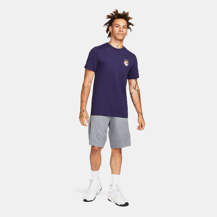 Nike Men's Icon Dri-FIT Basketball Shorts Grey Nike Men's Icon Dri-FIT Basketball Shorts Grey image number 2