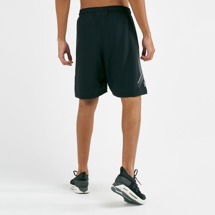 Under Armour Men’s Woven Graphic Shorts Black Under Armour Men’s Woven Graphic Shorts Black image number 1