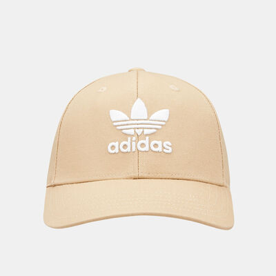 adidas Originals Trefoil Baseball Cap Beige adidas Originals Trefoil Baseball Cap Beige