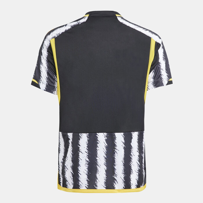 adidas Kids' Juventus Home Jersey - 2023/24 Black adidas Kids' Juventus Home Jersey - 2023/24 Black image number 1