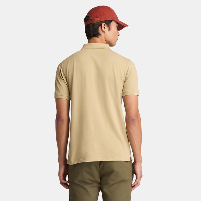 Timberland Men's Millers River Stretch Polo Shirt Green image number 1